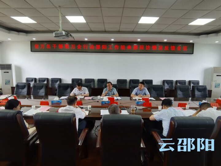 省万名干部联万企行动邵阳工作组来邵回访_邵阳头条网